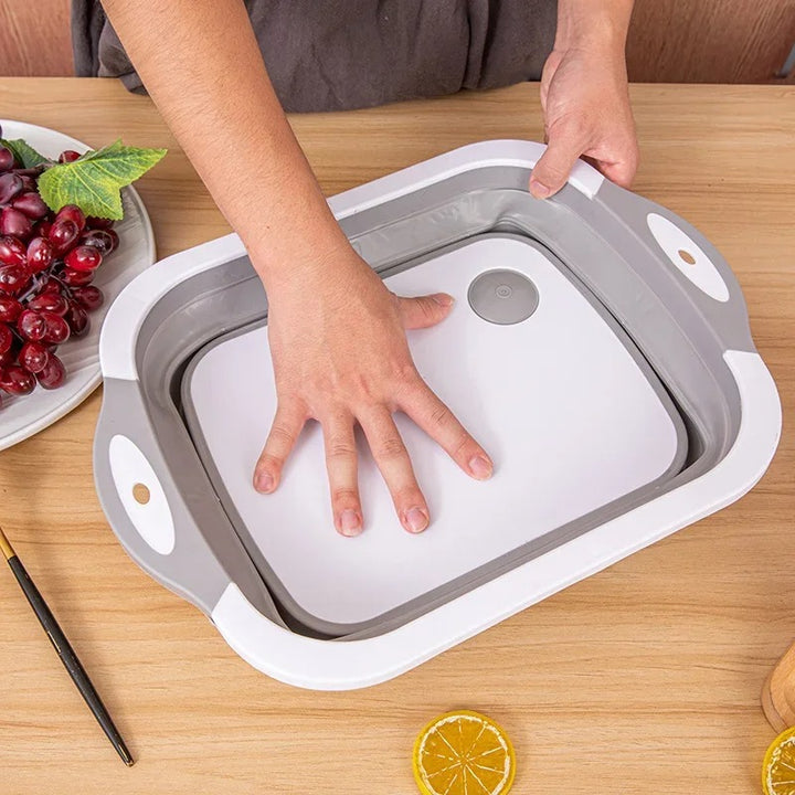 Foldable Wash Basin – Portable Collapsible Plastic Sink for Home, Travel & Camping