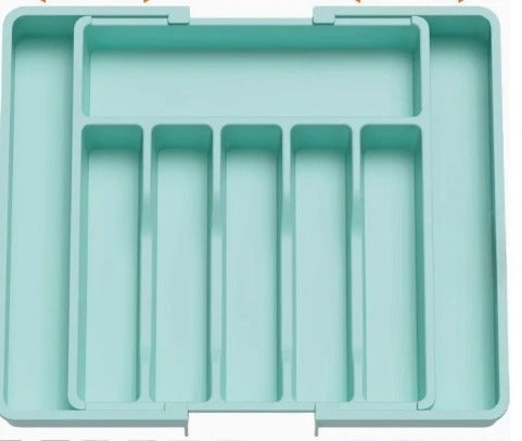 Extendable Kitchen Cutlery Storage Organizer