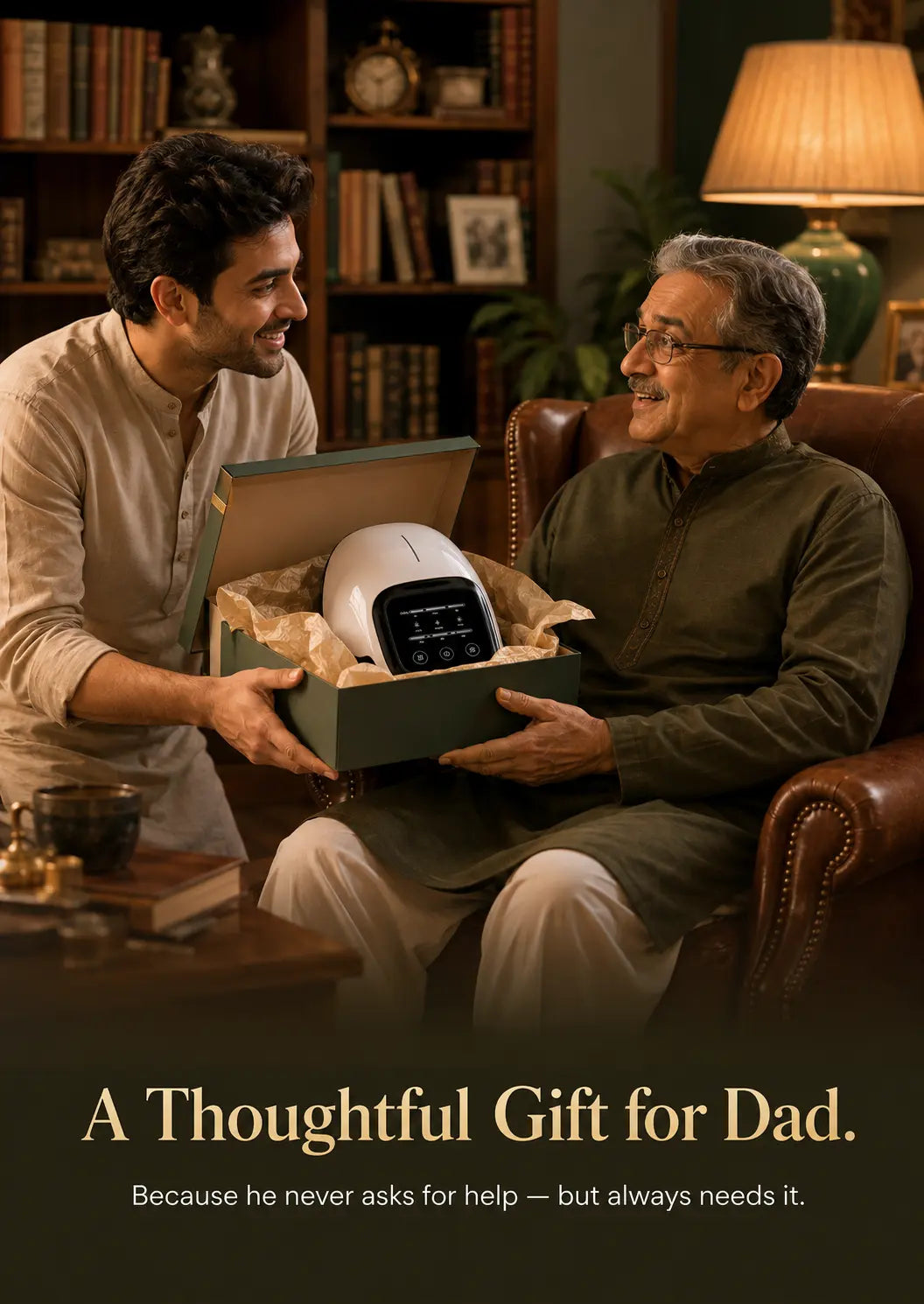 Cordless Smart Knee Massager – A Thoughtful Gift for Mom & Dad