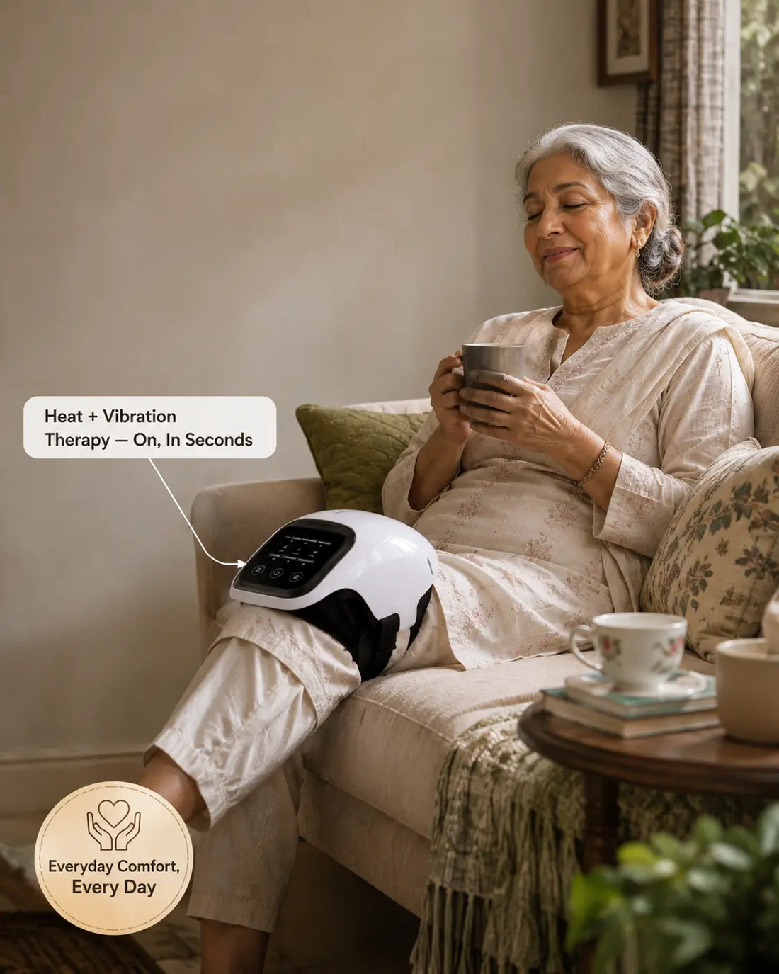 Cordless Smart Knee Massager – A Thoughtful Gift for Mom & Dad
