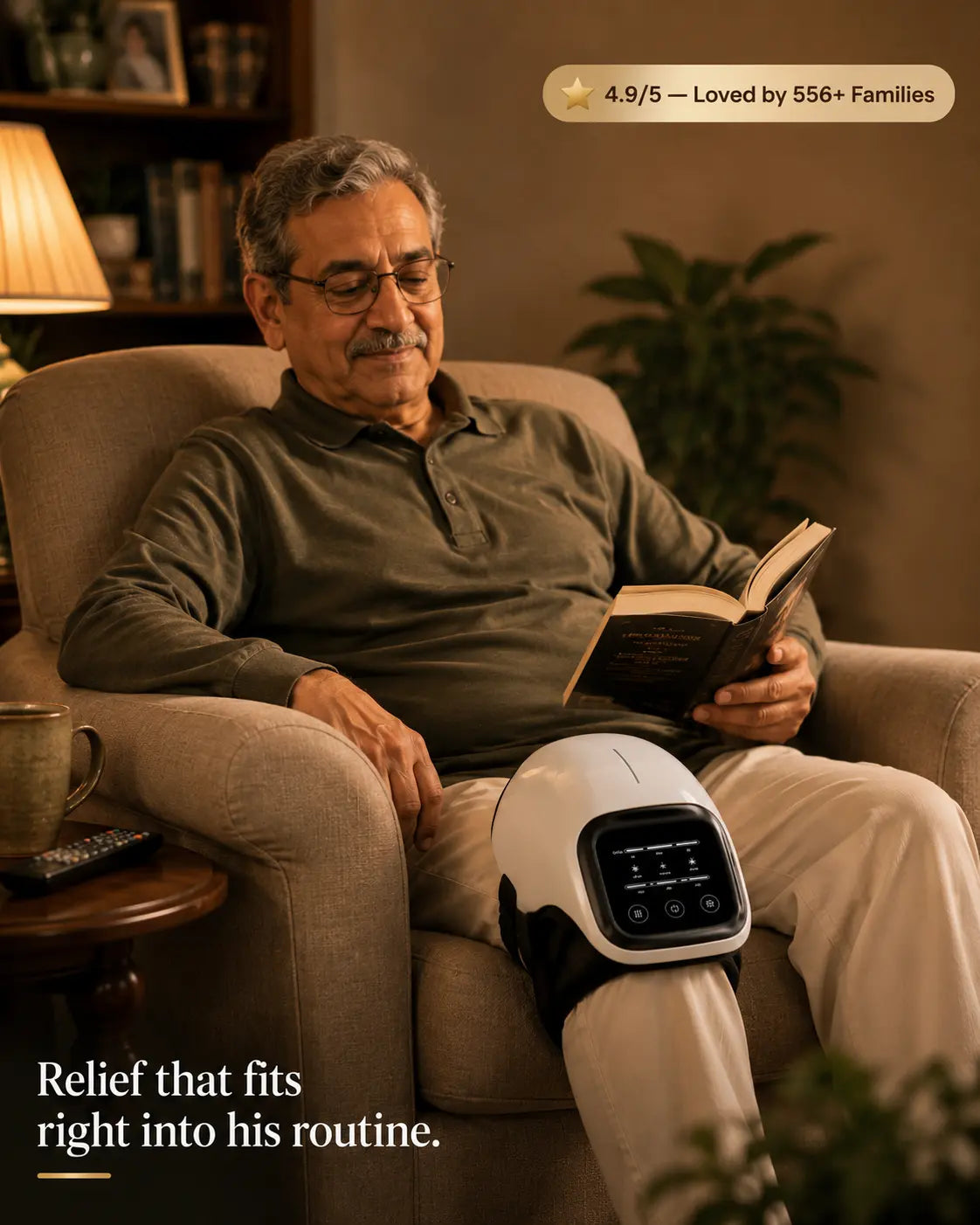 Cordless Smart Knee Massager – A Thoughtful Gift for Mom & Dad