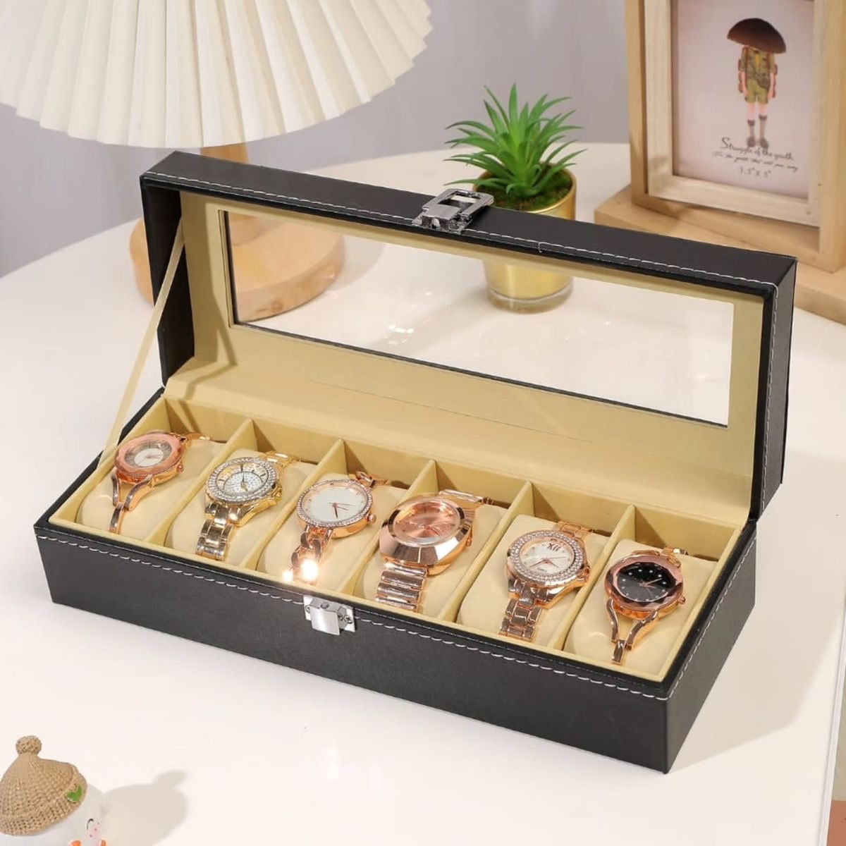 Luxury Watch Box Organizer – Premium Watch Storage Case