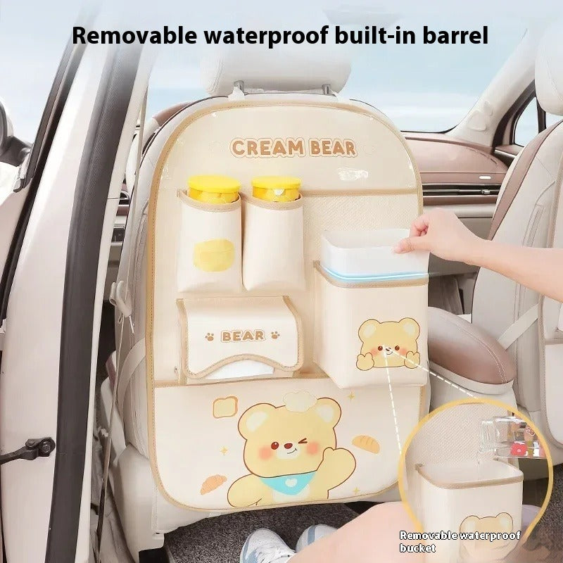 Car Seat Back Organizer – Multifunctional Rear Seat Storage Bag for Car Accessories & Essentials