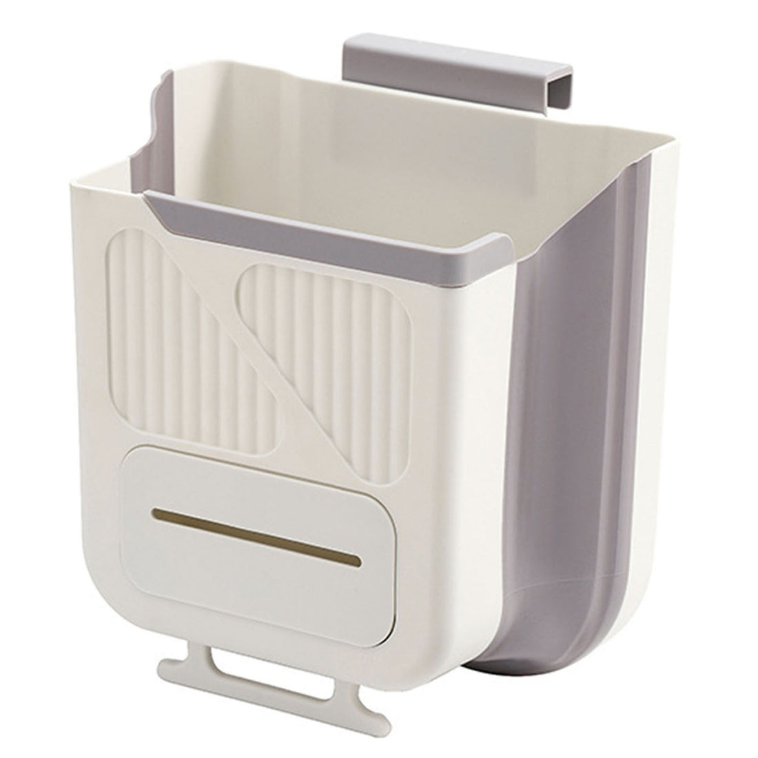 Compact Wall-Mounted Trash Can – Space-Saving Garbage Bin for Kitchen, Bathroom, Cabinet & RV