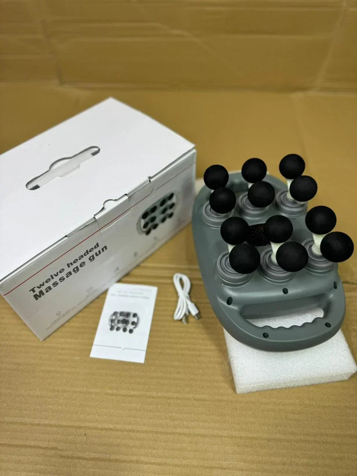 Multi-Head Deep Tissue Massager | Loosen Tight Muscles & Boost Recovery