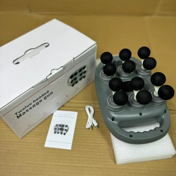 Multi-Head Deep Tissue Massager | Loosen Tight Muscles & Boost Recovery