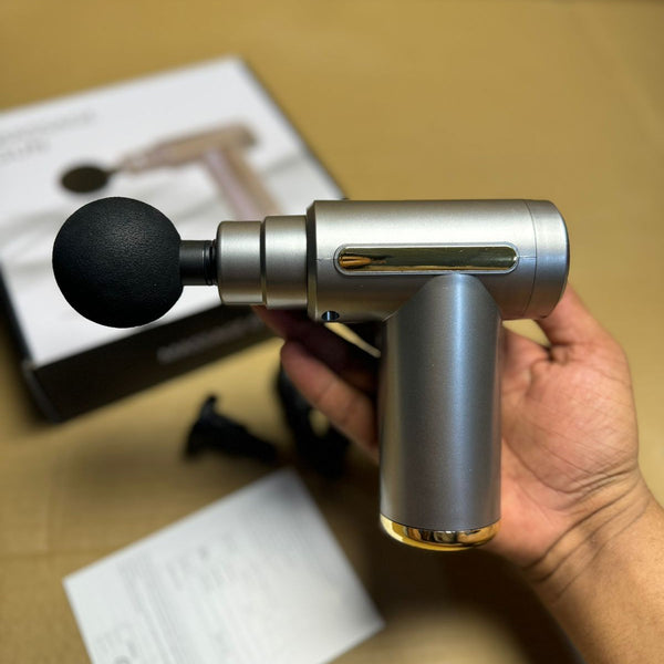 Massage Gun – Portable Deep Tissue Percussion Massager with 6 Speeds