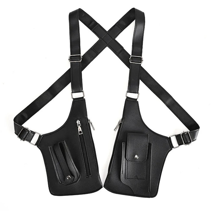Waterproof Tactical Chest Bag – Multi-Pocket Anti-Theft Shoulder Bag for Travel, Hiking & Daily Use