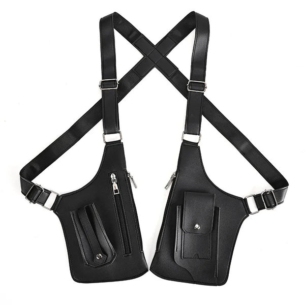 Waterproof Tactical Chest Bag – Multi-Pocket Anti-Theft Shoulder Bag for Travel, Hiking & Daily Use