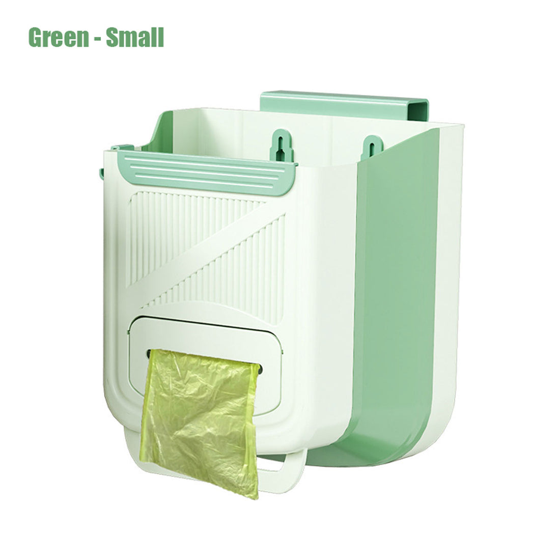 Compact Wall-Mounted Trash Can – Space-Saving Garbage Bin for Kitchen, Bathroom, Cabinet & RV