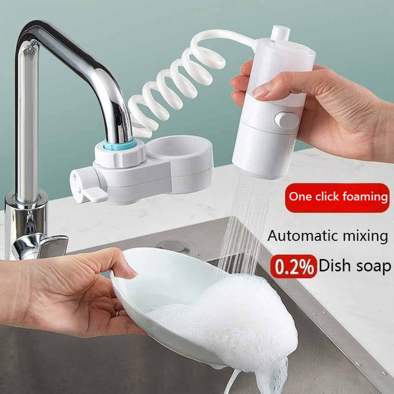 Kitchen Sink Faucet Sprayer – Flexible Tap Extension with Water Filter & Spray Head