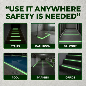 Anti skid tape safety applications