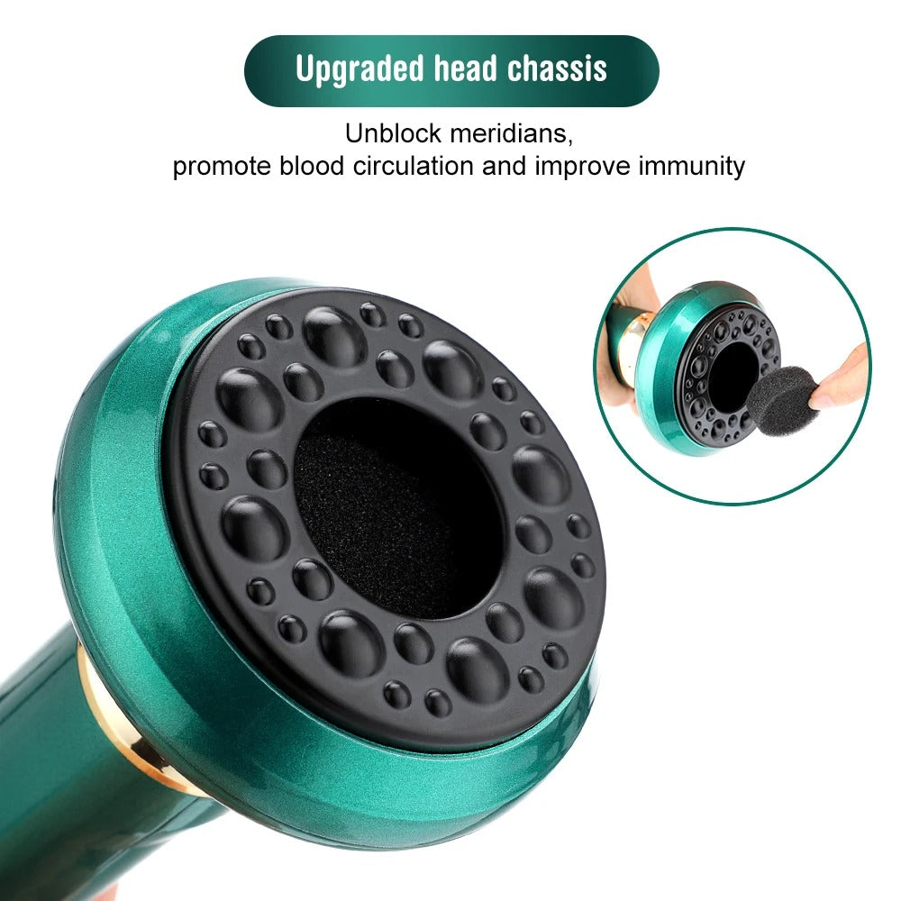 Electric Cupping Massager with Vacuum & Guasha