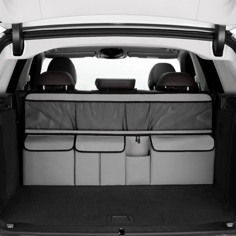 Car Trunk Storage Bag, Hanging Organiser – Large Capacity, Space-Saving & Durable Oxford Fabric