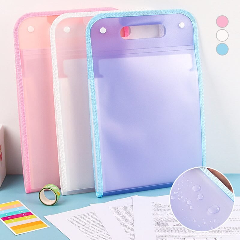 ❤️Extended waterproof folder
