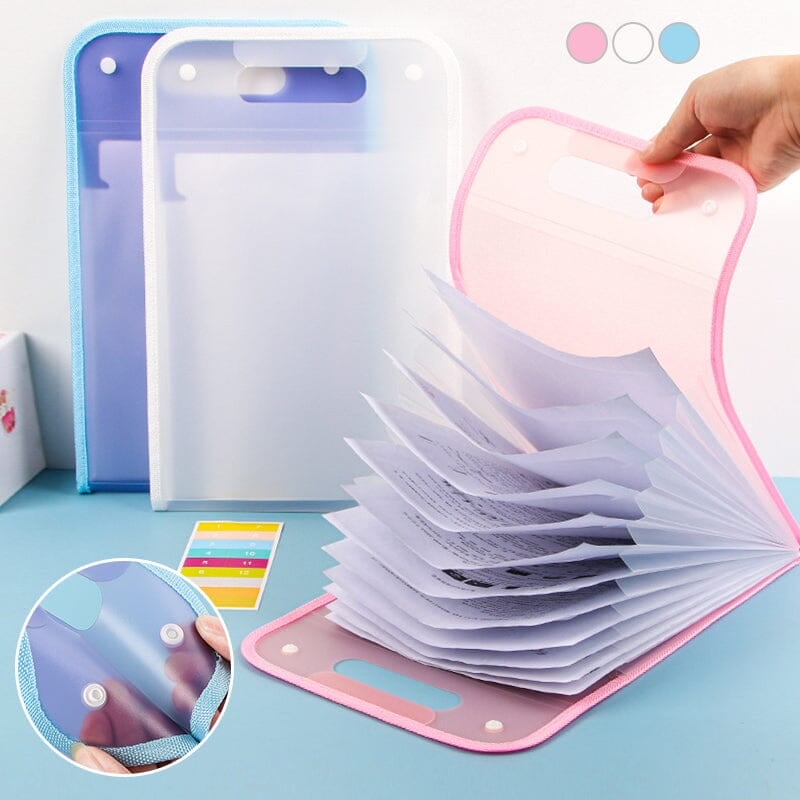 ❤️Extended waterproof folder